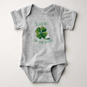Body Para Bebê Sorte do bebê irlandês!