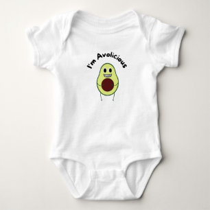 Body Para Bebê Sou Avolicioso - Fruta Engraçado