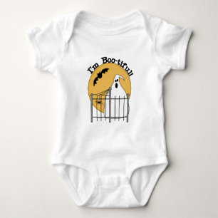 Body Para Bebê Sou Boo-Linda t-shirts e presentes de Halloween