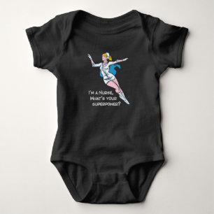 Body Para Bebê Sou enfermeira. Qual é a sua superpotência?