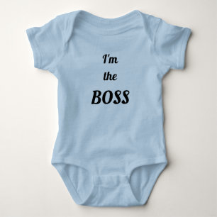 Body Para Bebê Sou o chefe