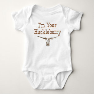Body Para Bebê Sou o seu Huckleberry