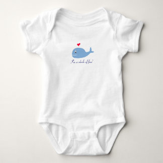 Body Para Bebê Sou uma baleia de diversão!