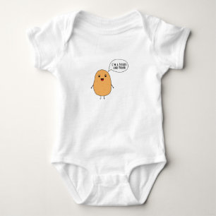 Body Para Bebê Sou uma batata e orgulhoso