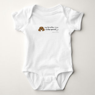Body Para Bebê spaniel cocker