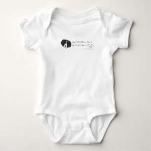 Body Para Bebê spaniel springer