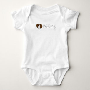 Body Para Bebê spaniel springer