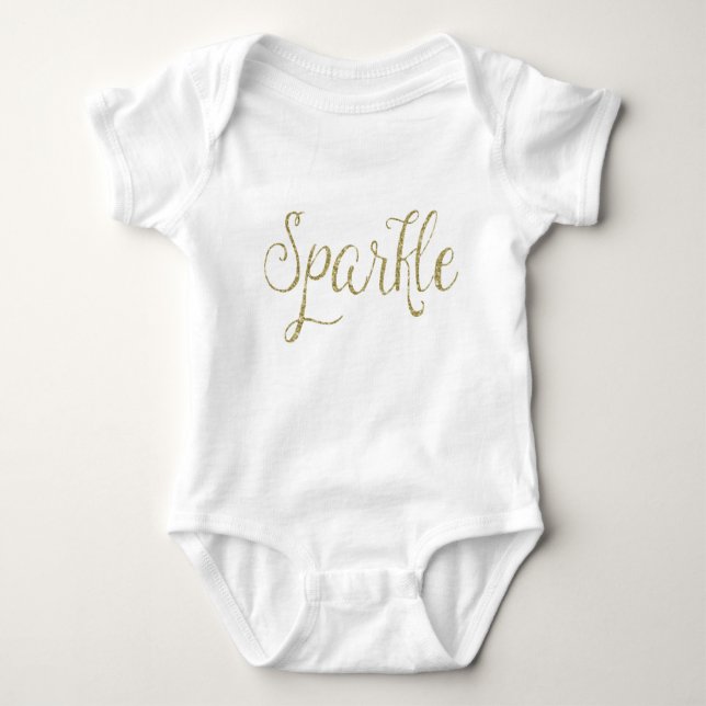 Body Para Bebê Sparkle (Frente)