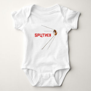 Body Para Bebê SPUTNIK - espaço/russo/união/soviética