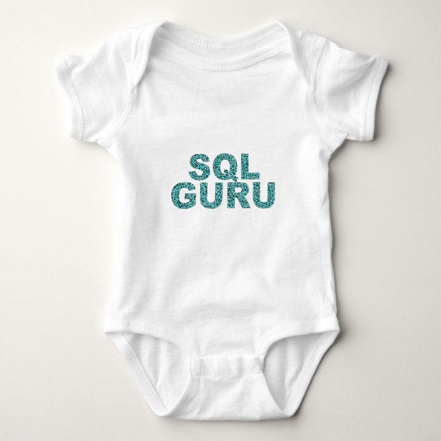 Body Para Bebê SQL gurú (Frente)