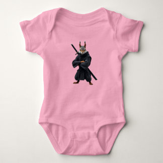 Body Para Bebê Squirrel Samurai