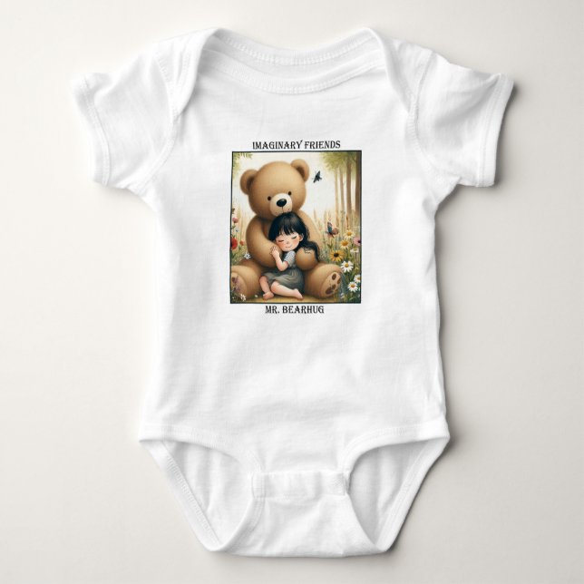 Body Para Bebê Sr. Abraço de Urso (Frente)