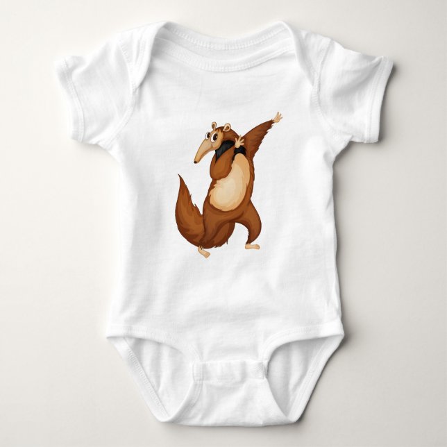 Body Para Bebê Sr. anteater (Frente)