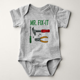 Body Para Bebê Sr. Fix It