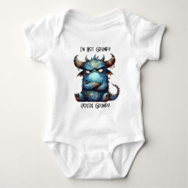 Body Para Bebê Sr. Grumpy Monster