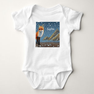 Body Para Bebê Starry Starry Night Storybook Fox