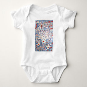 Body Para Bebê Stars & Stripes Angel