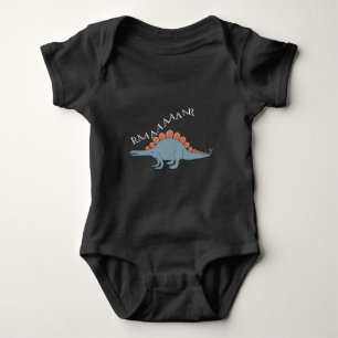 Body Para Bebê Stegosaurus - do Bodysuit do jérsei do bebê
