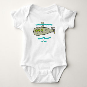 Body Para Bebê Submarino