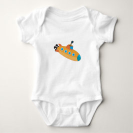 Body Para Bebê Submarino Fofo