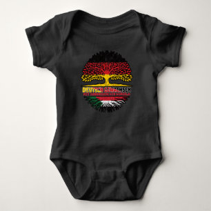 Body Para Bebê Sudan Sudanesisch Deutsch Alemanha Baum Wurzel
