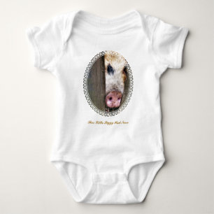 BODY PARA BEBÊ SUÍNOS