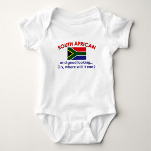 Body Para Bebê Sul bonito - africano