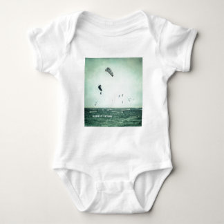 Body Para Bebê Summer dreams. Kite surf