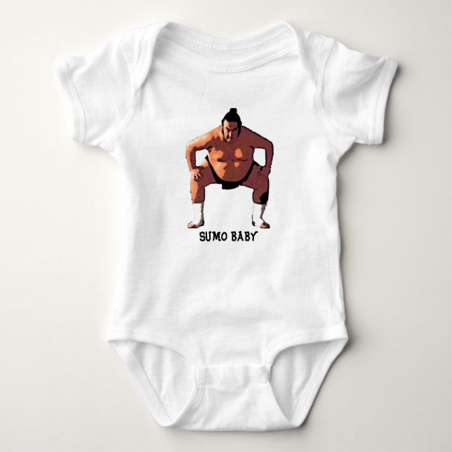 Body Para Bebê Sumo Baby (Frente)