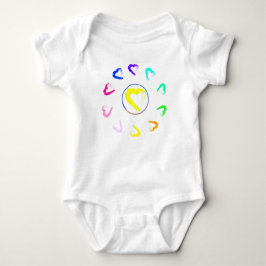 Body Para Bebê Sun Hearts Baby Bodycase