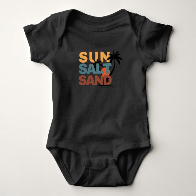 Body Para Bebê Sun Salt Sand (Frente)