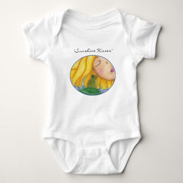 Body Para Bebê Sunshine Kisses (Frente)
