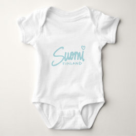Body Para Bebê Suomi Finlândia 5