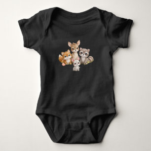 Body Para Bebê Super Panda Hero — Panda Bebê Voador Kawaii Fofo B