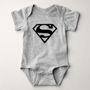 Body Para Bebê Supergirl Solid S-Shield