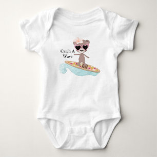 Body Para Bebê Surfer de Onda de Captura A