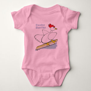 Body Para Bebê Surfista Cocky