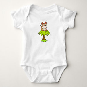 Body Para Bebê Suricata com Árvore