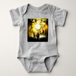 Body Para Bebê Surpreendente veado 01-01