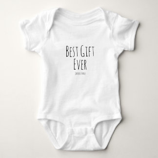 Body Para Bebê Surprise pregnancy christmas - Best Gift Ever