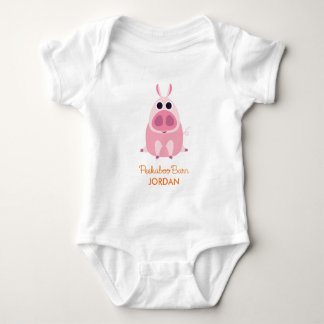 Body Para Bebê Suspeitoso o porco