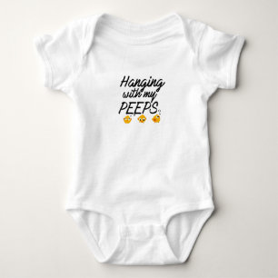 Body Para Bebê Suspensão com minhas espreitadelas - design socia