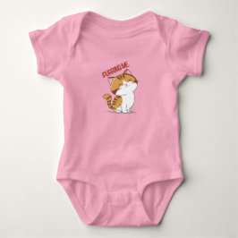 Body Para Bebê Süsse Katze