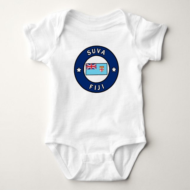 Body Para Bebê Suva Fiji (Frente)