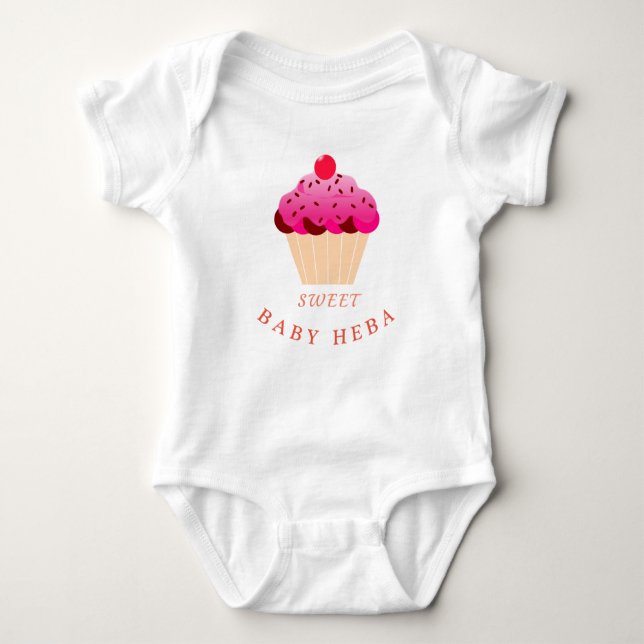 Body Para Bebê Sweet Baby Personalizado (Frente)