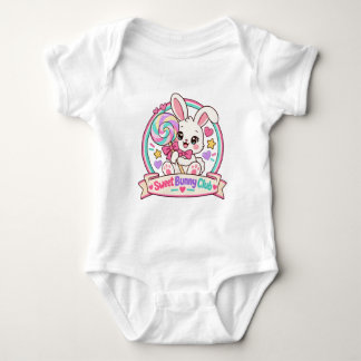 Body Para Bebê Sweet Bunny Club – Bunny Baby Pastel | Bebê Menina
