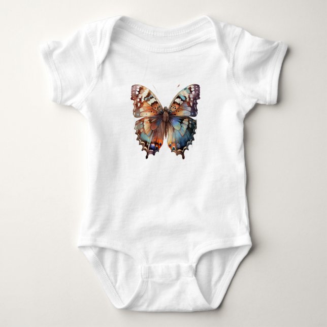 Body Para Bebê Sweet Butterfly Baby Bodysuit (Frente)