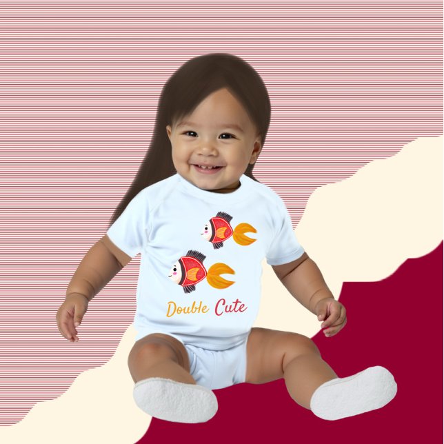 Body Para Bebê Swimming fish (Criador carregado)