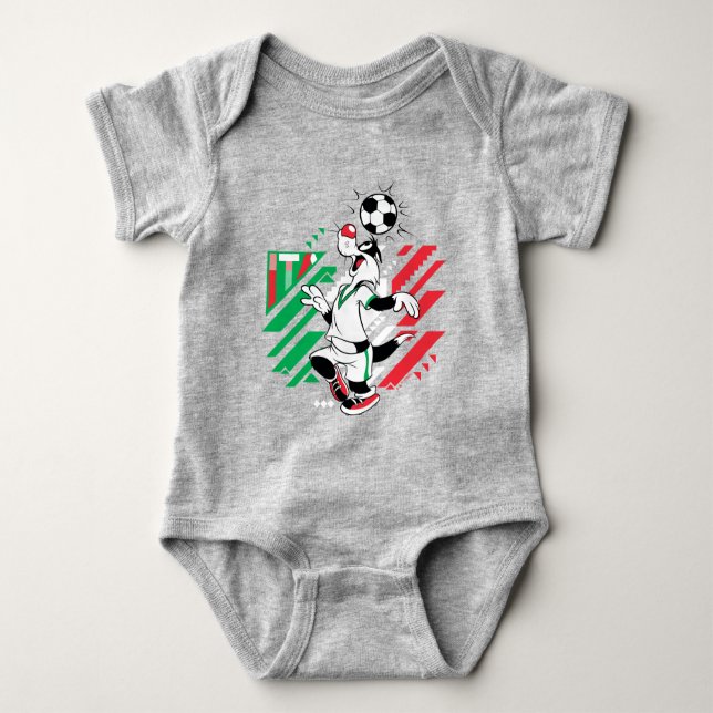 Body Para Bebê SYLVESTER™ Team Italy Soccer Graphic (Frente)