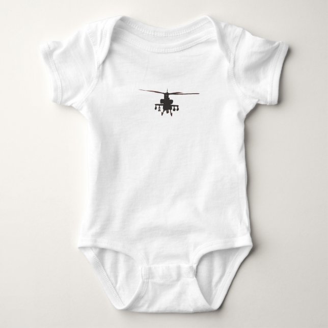 Body Para Bebê T de Rattleship (Frente)